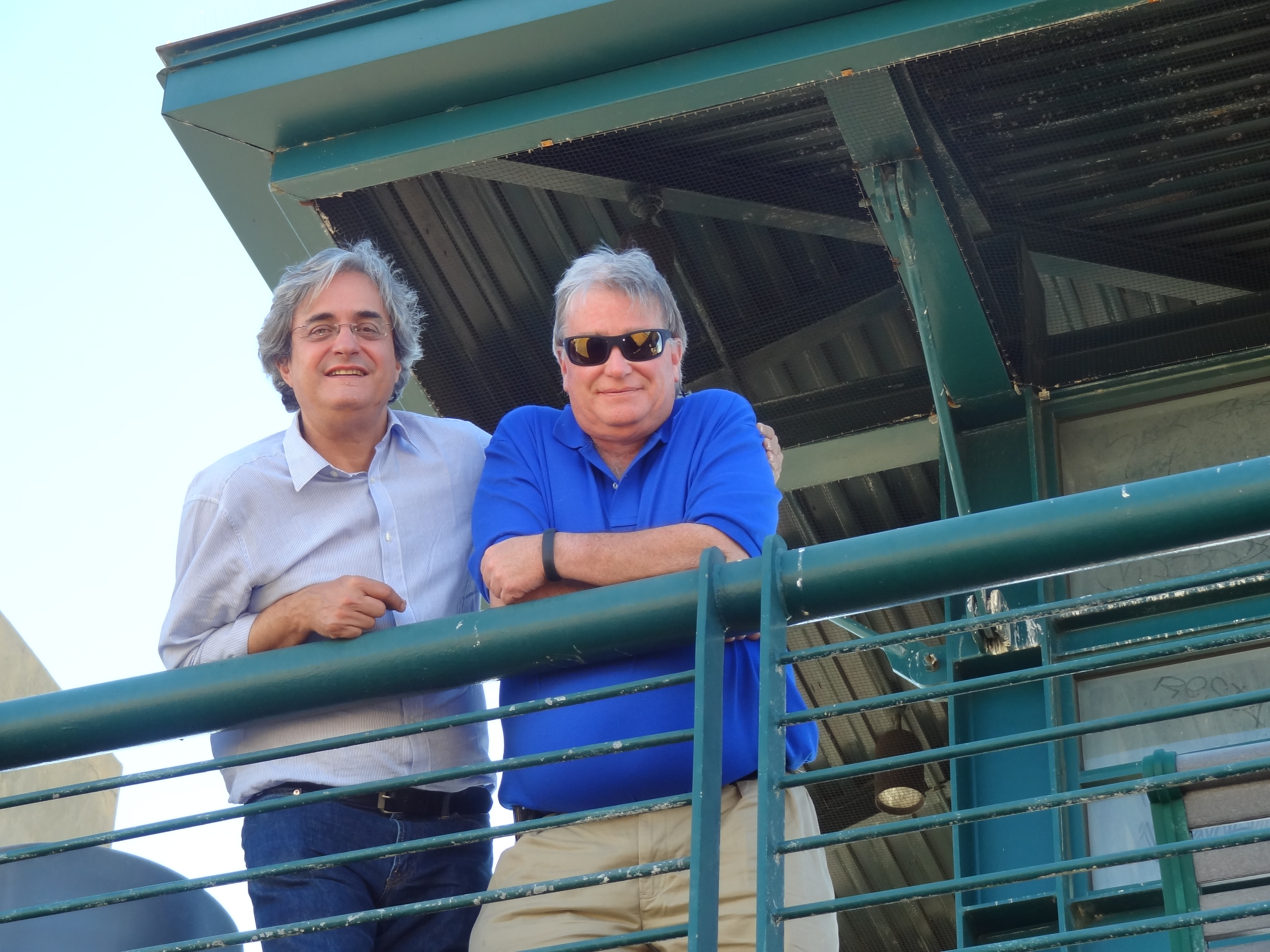 Cesar Lavalle and Dale Rogers at Port of Oakland